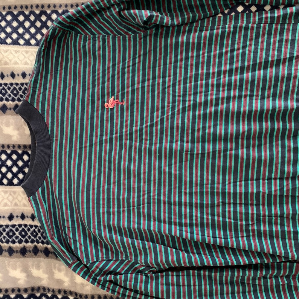 long sleeve striped urban tee